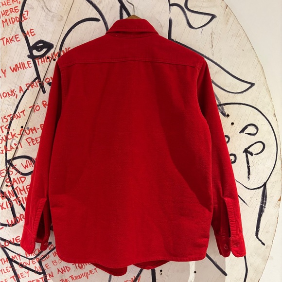 Vintage 70s Duxbak Chamois Button Down Hunting Shirt - Picture 3 of 6